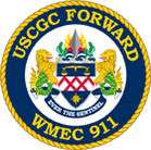 USCGC Forward (WMEC-911) Crest.