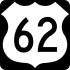 U.S. Highway 62 marker