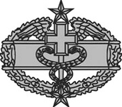 U.S. Army Combat Medical Badge, 3rd Award