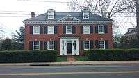 The Beta Theta Pi house at the University of Virginia.