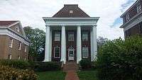 The St. Anthony Hall house at the University of Virginia.