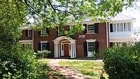 The Sigma Chi house at the University of Virginia.