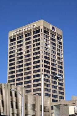 The UW Tower, located in Seattle Washington, is site for UWEO.