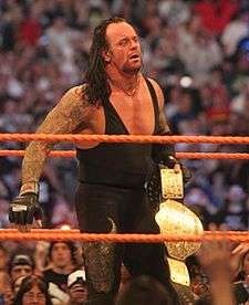 Undertaker as the World Heavyweight Championship