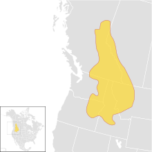 Distribution of the Columbian ground squirrel