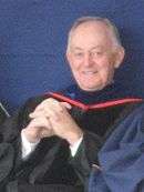 Photo of W. Rolfe Kerr at the April 2008 BYU Commencement