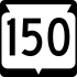 State Trunk Highway 150 marker