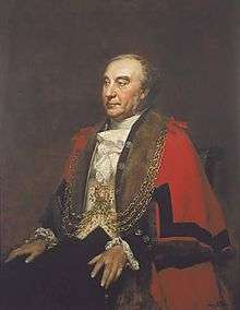 William Lawrence, Lord Mayor of London.