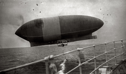 Airship America, from the rescue ship Trent