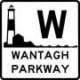 Wantagh State Parkway marker