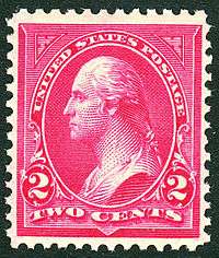 Washington, general issue of 1895, 2c