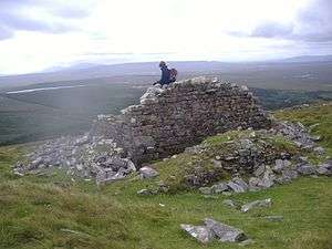 Watch tower on Glinsk Mountain built after 1798