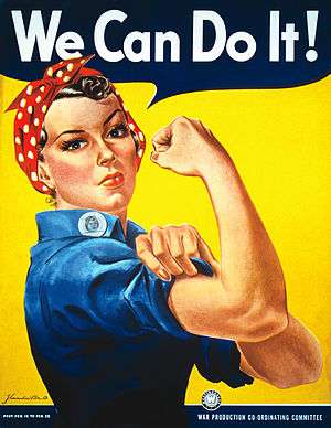 We Can Do It! poster from February 1943
