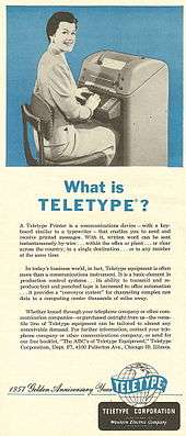 What is Teletype?