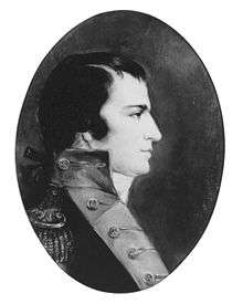 black & white portrait of William W. Burrows