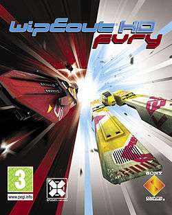 Wipeout HD Fury cover art