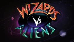 Titlecard of Wizards vs Aliens