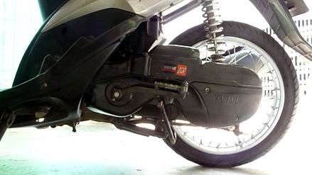Yamaha Mio rear suspension