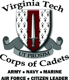 Virginia Tech Corps of Cadets Army/Navy/Marine/Air Force/Citizen Leader Track