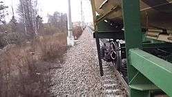 File:Tank railway wagon - view from train, Sapernaya - Pella.webm