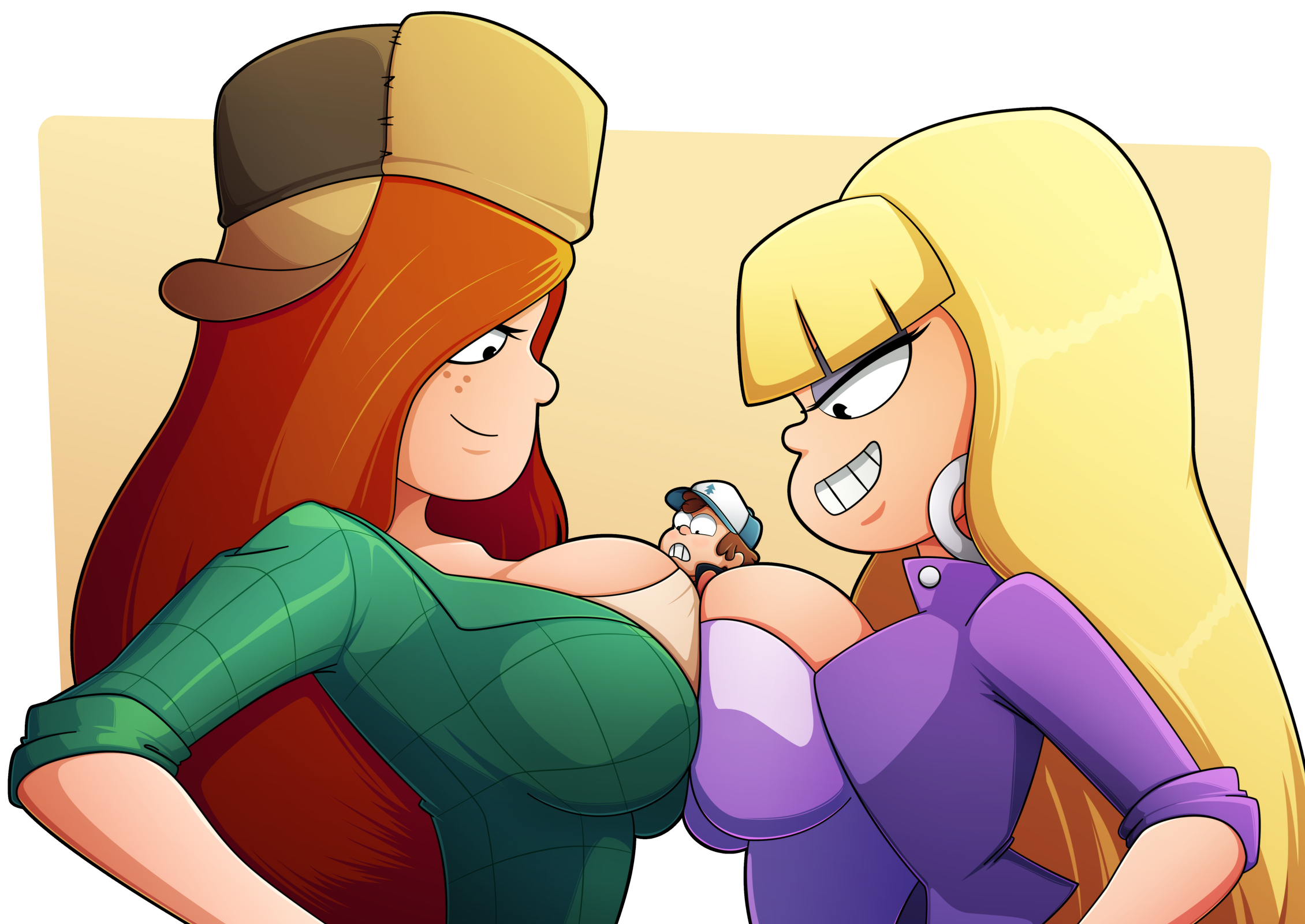 Pacifica and Wendy sandwich.